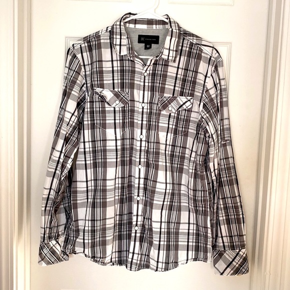 INC International Concepts Shirts Inc Mens Casual Button Up Shirt